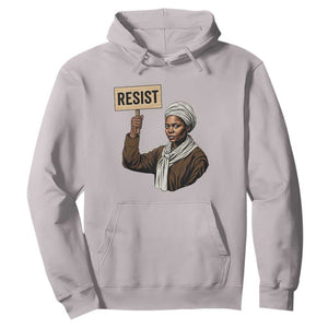 Funny Harriet Tubman Says Resist Hoodie Black Pride Inspiration Gift TS12 Ice Gray Print Your Wear