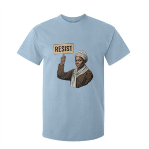 Funny Harriet Tubman Says Resist T Shirt For Kid Black Pride Inspiration Gift TS12 Light Blue Print Your Wear