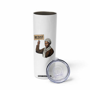 Funny Harriet Tubman Says Resist Skinny Tumbler Black Pride Inspiration Gift TS12 Print Your Wear