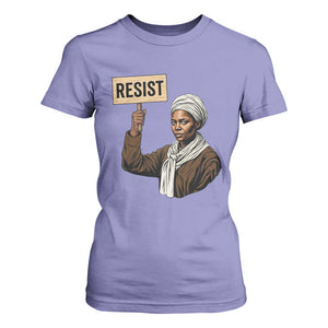 Funny Harriet Tubman Says Resist T Shirt For Women Black Pride Inspiration Gift TS12 Violet Print Your Wear