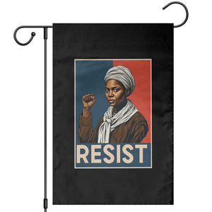 Funny Harriet Tubman Says Resist Garden Flag Strong Black Woman Leader TS12 Black Print Your Wear