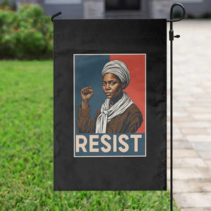 Funny Harriet Tubman Says Resist Garden Flag Strong Black Woman Leader TS12 Print Your Wear