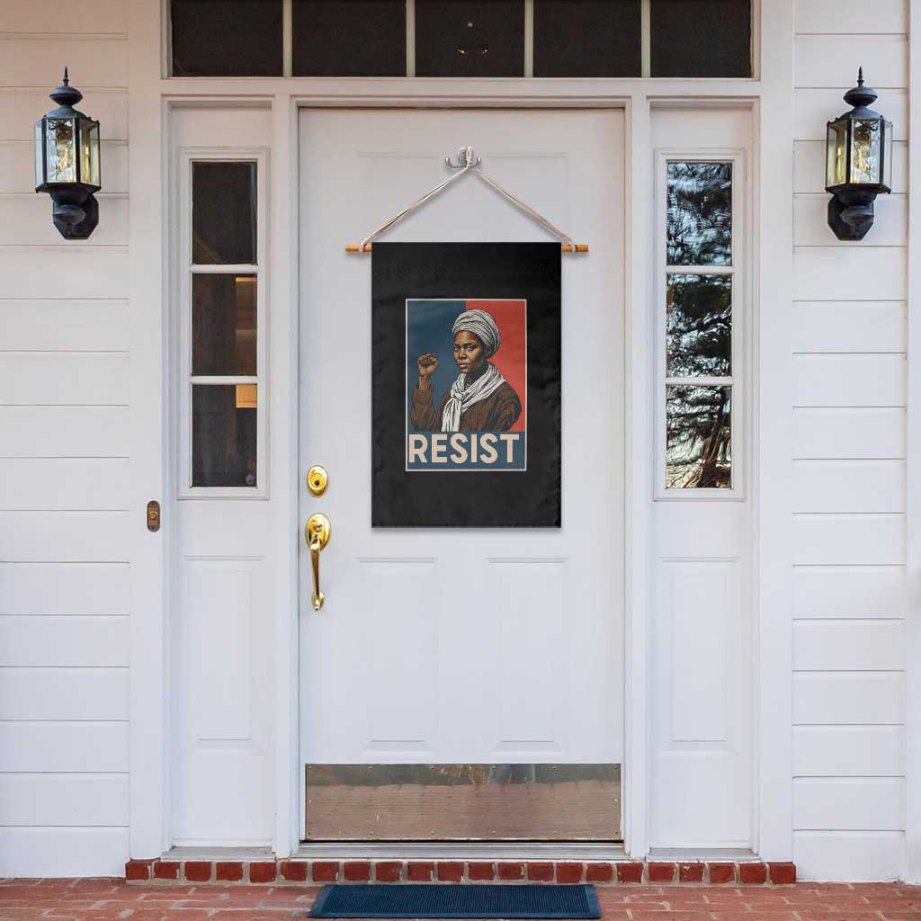 Funny Harriet Tubman Says Resist Garden Flag Strong Black Woman Leader TS12 Print Your Wear