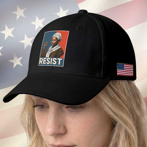 Funny Harriet Tubman Says Resist Baseball Cap Strong Black Woman Leader TS12 Print Your Wear