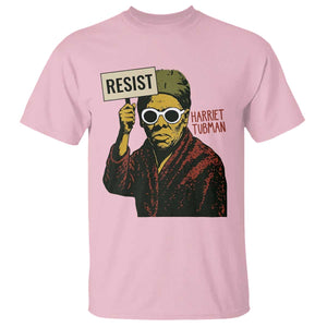 Funny Harriet Tubman Says Resist T Shirt Female Empowerment History Gift TS12 Light Pink Print Your Wear