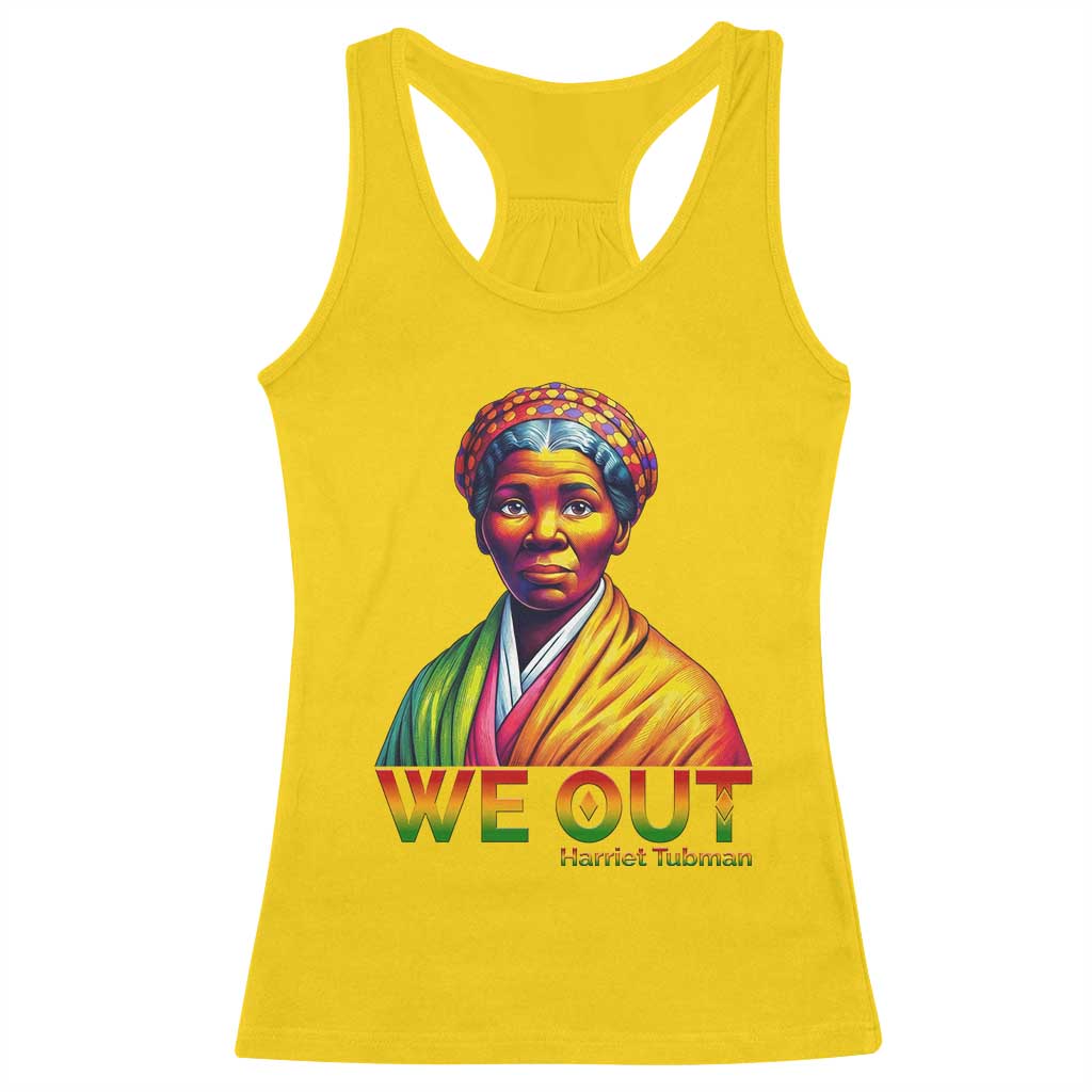 Harriet Tubman We Out Racerback Tank Top Female Empowerment History Gift TS12 Daisy Print Your Wear