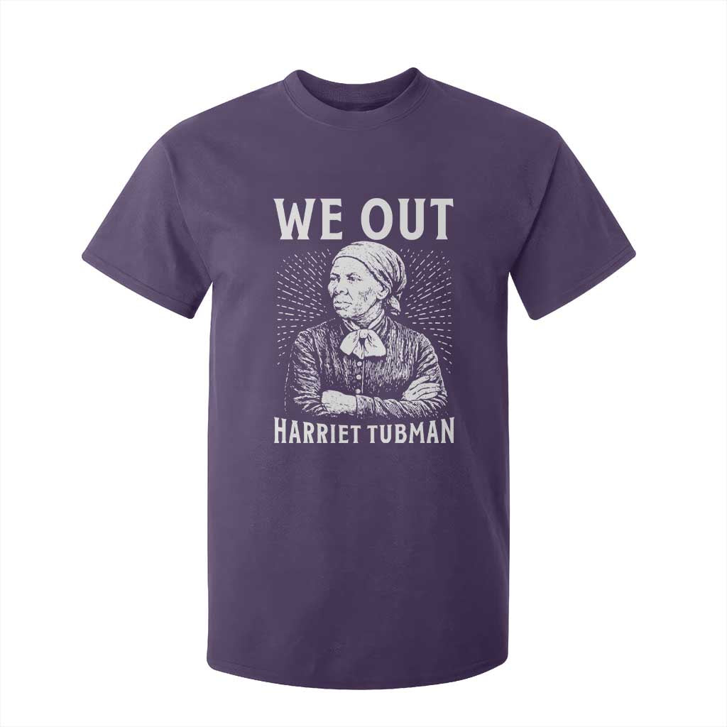 We Out Harriet Tubman T Shirt For Kid Black Women Empowerment TS12 Purple Print Your Wear