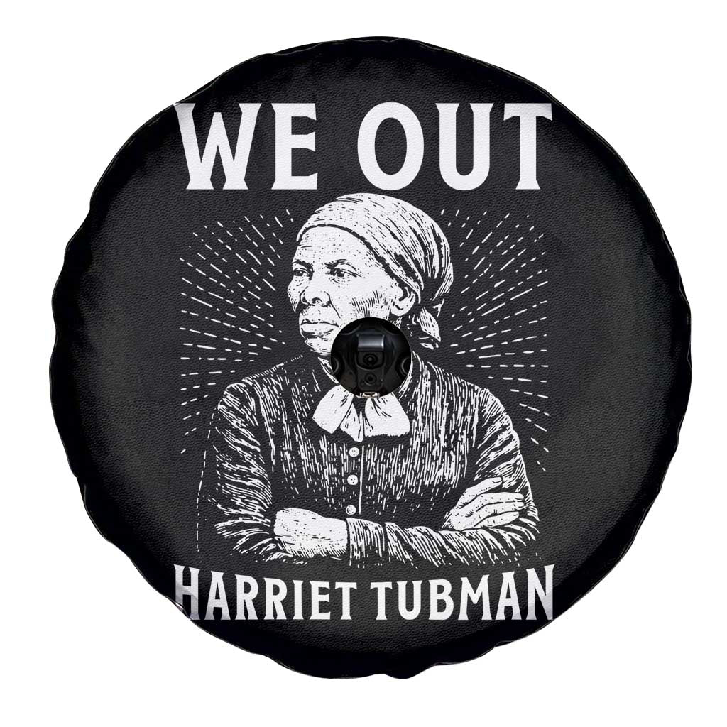We Out Harriet Tubman Spare Tire Cover Black Women Empowerment TS12 Print Your Wear