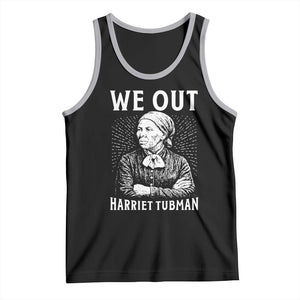 We Out Harriet Tubman Tank Top Black Women Empowerment TS12 Black Athletic Heather Print Your Wear