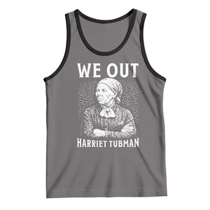 We Out Harriet Tubman Tank Top Black Women Empowerment TS12 Deep Heather Black Print Your Wear