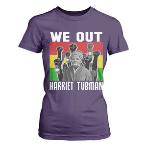 Harriet Tubman T Shirt For Women We Out Women Empowerment Quote TS12 Purple Print Your Wear