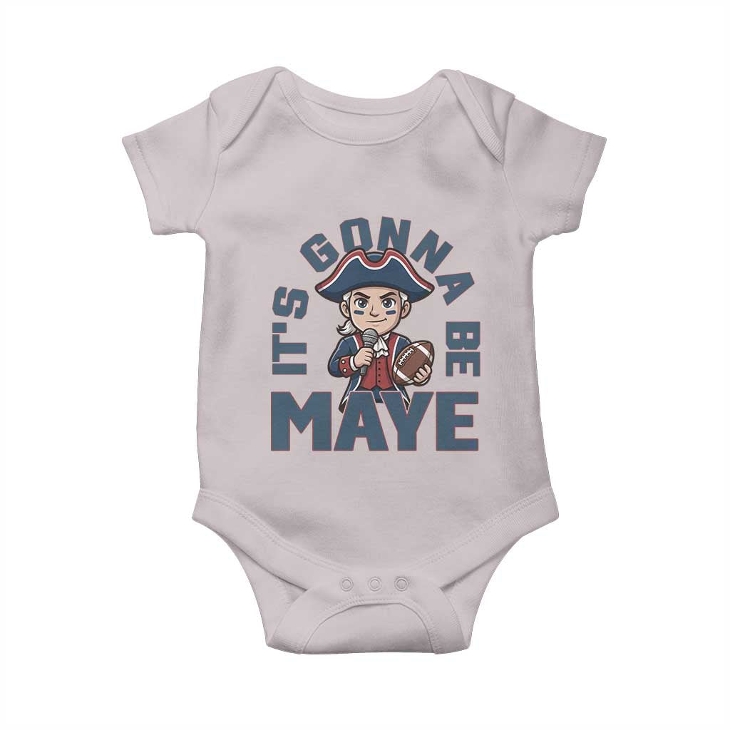 It Is Gonna Be Maye Baby Onesie Funny QB Sport Fan TS12 Ice Gray Print Your Wear