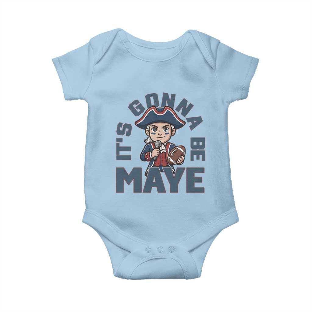 It Is Gonna Be Maye Baby Onesie Funny QB Sport Fan TS12 Light Blue Print Your Wear