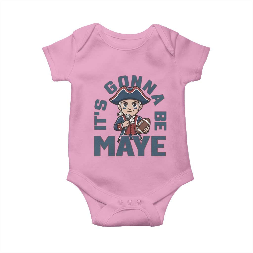 It Is Gonna Be Maye Baby Onesie Funny QB Sport Fan TS12 Light Pink Print Your Wear