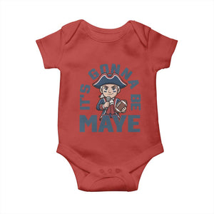 It Is Gonna Be Maye Baby Onesie Funny QB Sport Fan TS12 Red Print Your Wear