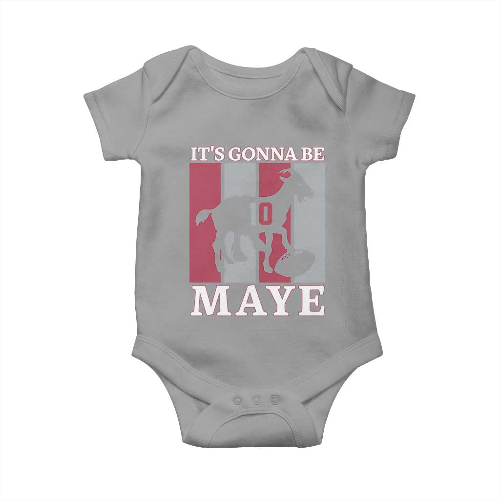It Is Gonna Be Maye Baby Onesie Football Lover Gift For NE Fan TS12 Sport Gray Print Your Wear