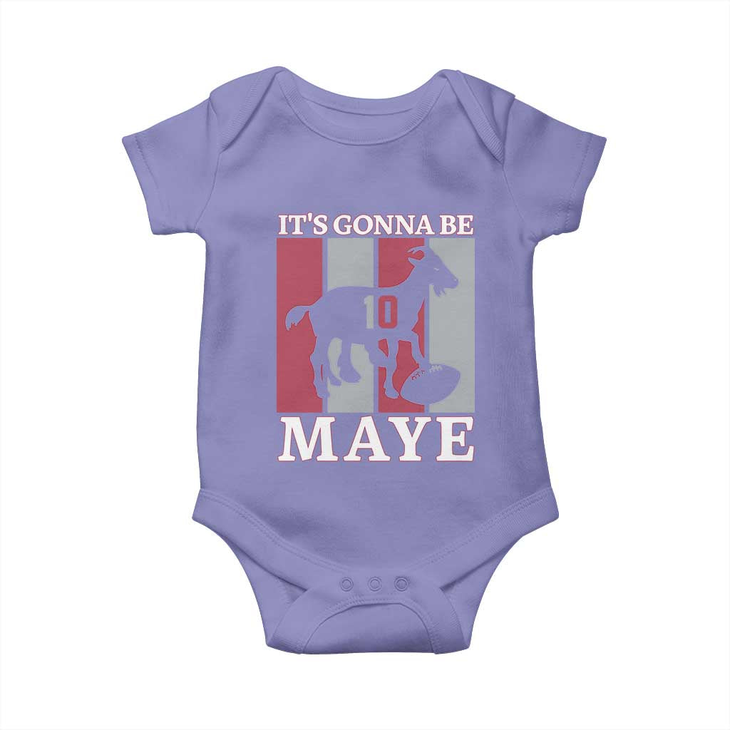 It Is Gonna Be Maye Baby Onesie Football Lover Gift For NE Fan TS12 Violet Print Your Wear