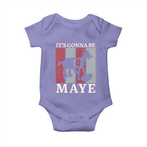 It Is Gonna Be Maye Baby Onesie Football Lover Gift For NE Fan TS12 Violet Print Your Wear