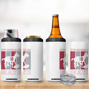 It Is Gonna Be Maye 4 in 1 Can Cooler Tumbler Football Lover Gift For NE Fan TS12 Print Your Wear