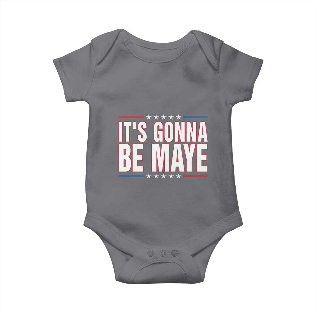 It Is Gonna Be Maye Baby Onesie Funny Quarterback Football Fan TS12 Charcoal Print Your Wear