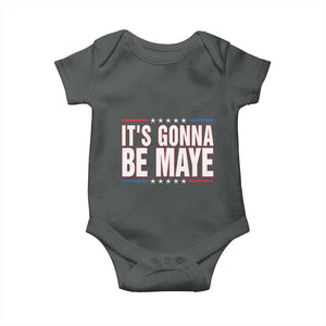 It Is Gonna Be Maye Baby Onesie Funny Quarterback Football Fan TS12 Dark Heather Print Your Wear