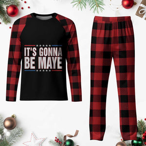 It Is Gonna Be Maye Plaid Pajama Set Funny Quarterback Football Fan TS12 Buffalo Plaid Print Your Wear