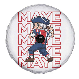 Funny NE Football Fan Gift Spare Tire Cover Maye Lover TS12 Print Your Wear