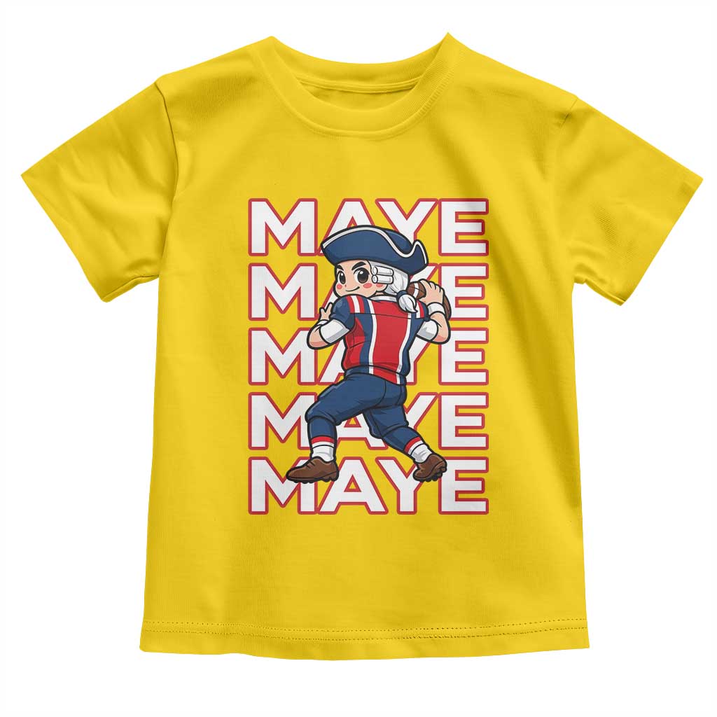Funny NE Football Fan Gift Toddler T Shirt Maye Lover TS12 Daisy Print Your Wear