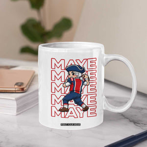 Funny NE Football Fan Gift Coffee Mug Maye Lover TS12 Print Your Wear