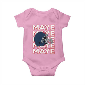 Maye Lover Baby Onesie NE Quarterback Fan Gift TS12 Light Pink Print Your Wear