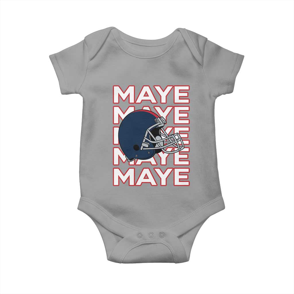 Maye Lover Baby Onesie NE Quarterback Fan Gift TS12 Sport Gray Print Your Wear