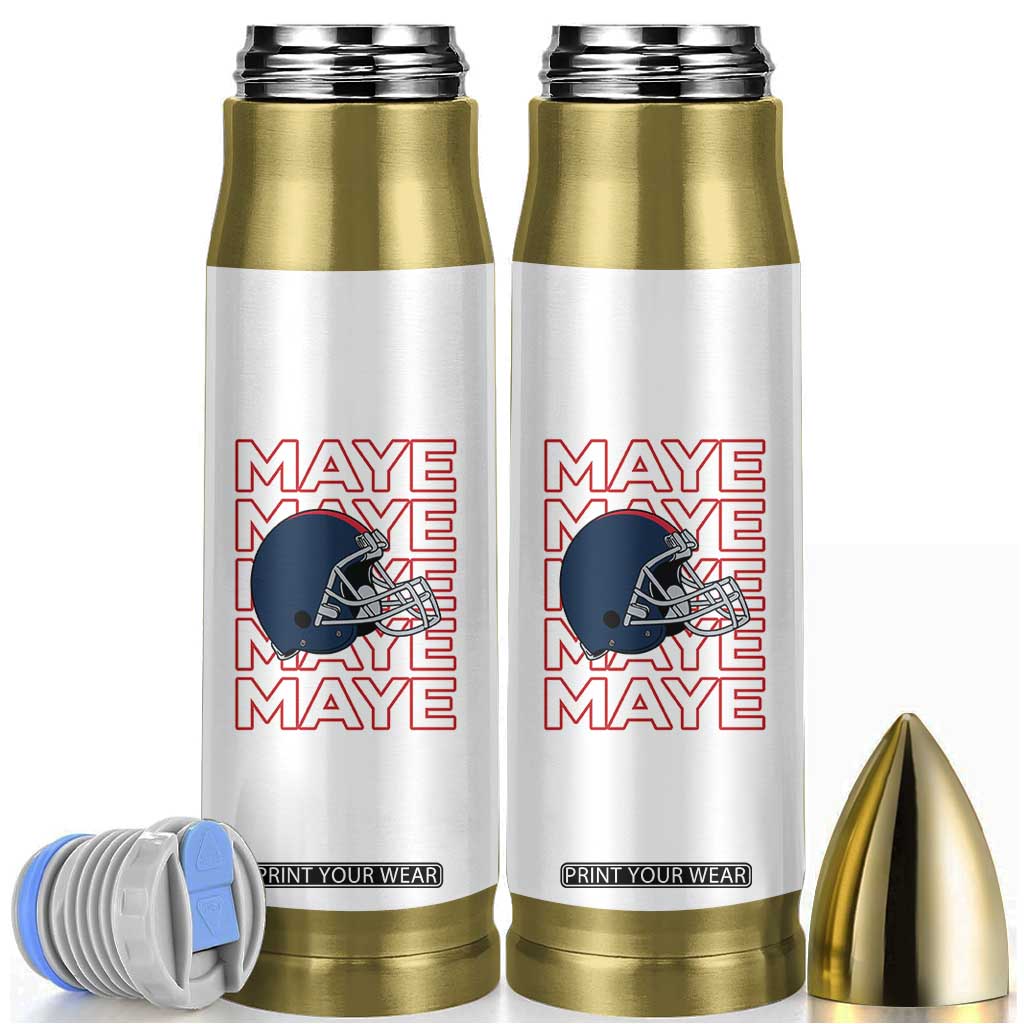 Maye Lover Bullet Tumbler NE Quarterback Fan Gift TS12 White Print Your Wear