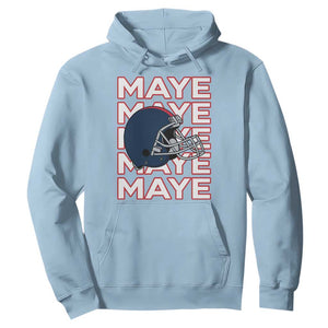 Maye Lover Hoodie NE Quarterback Fan Gift TS12 Light Blue Print Your Wear