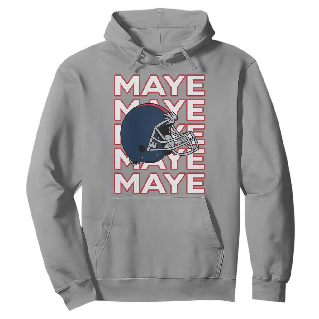 Maye Lover Hoodie NE Quarterback Fan Gift TS12 Sport Gray Print Your Wear