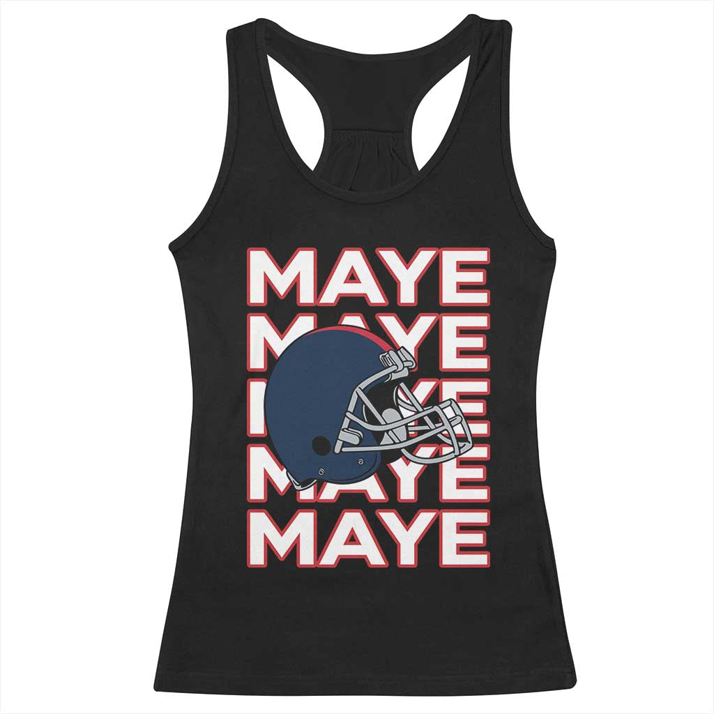 Maye Lover Racerback Tank Top NE Quarterback Fan Gift TS12 Black Print Your Wear