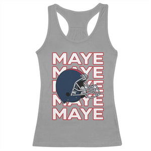 Maye Lover Racerback Tank Top NE Quarterback Fan Gift TS12 Sport Gray Print Your Wear