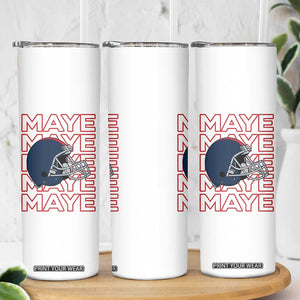 Maye Lover Skinny Tumbler NE Quarterback Fan Gift TS12 Print Your Wear