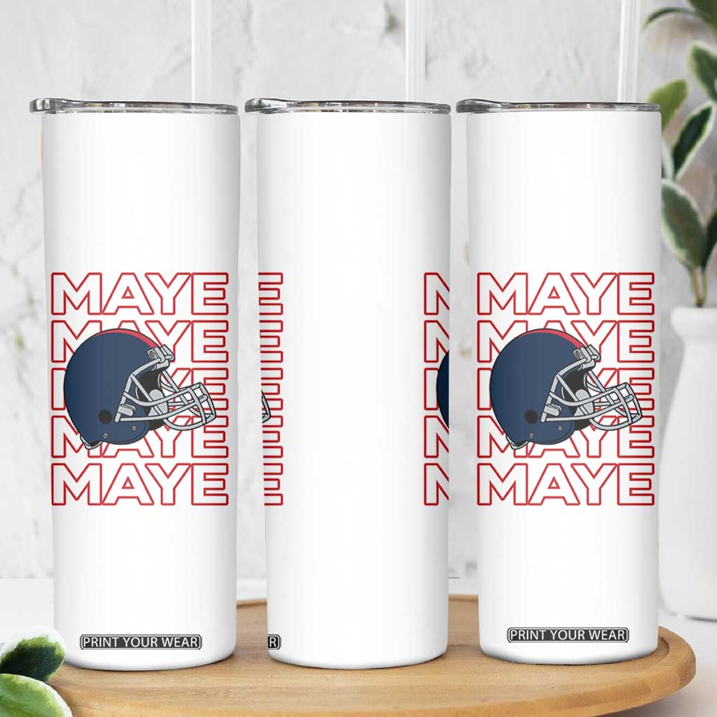Maye Lover Skinny Tumbler NE Quarterback Fan Gift TS12 Print Your Wear