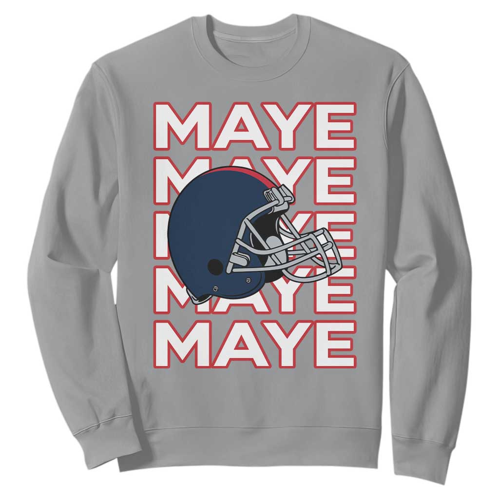Maye Lover Sweatshirt NE Quarterback Fan Gift TS12 Sport Gray Print Your Wear