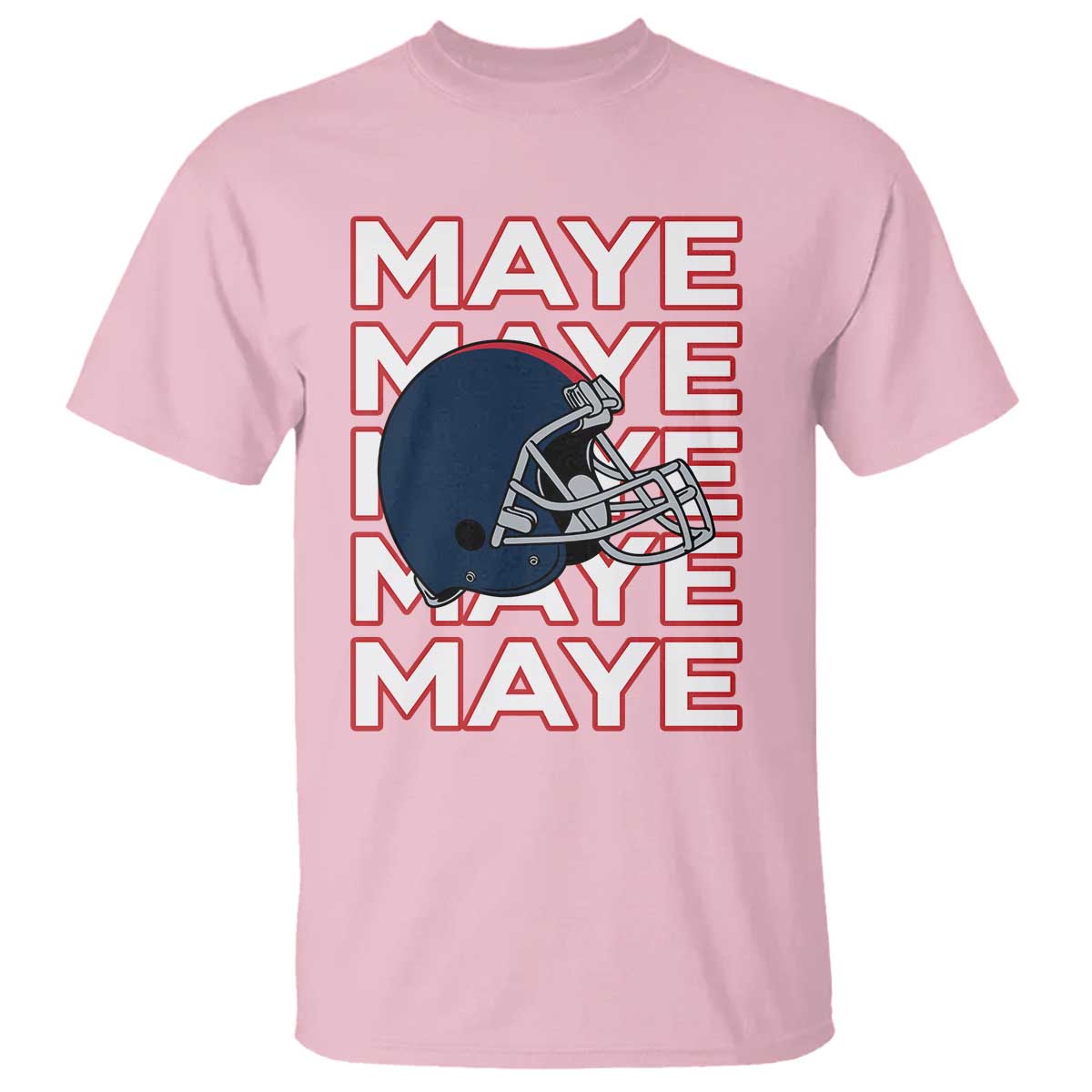 Maye Lover T Shirt NE Quarterback Fan Gift TS12 Light Pink Print Your Wear