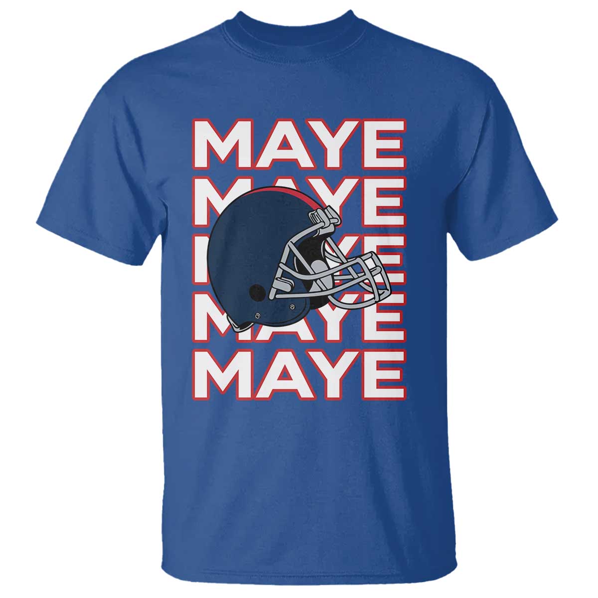 Maye Lover T Shirt NE Quarterback Fan Gift TS12 Royal Blue Print Your Wear