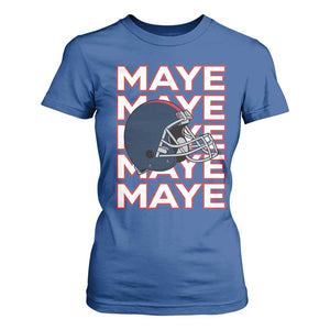 Maye Lover T Shirt For Women NE Quarterback Fan Gift TS12 Royal Blue Print Your Wear