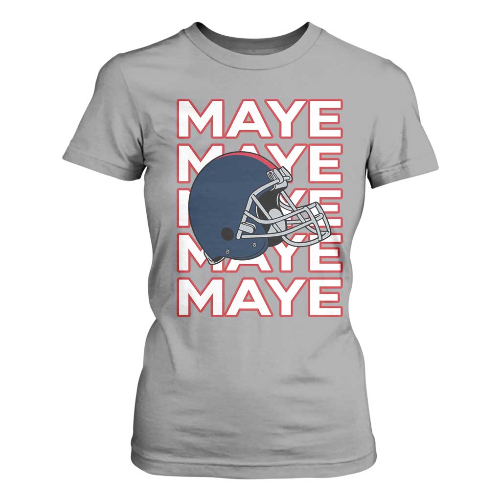 Maye Lover T Shirt For Women NE Quarterback Fan Gift TS12 Sport Gray Print Your Wear