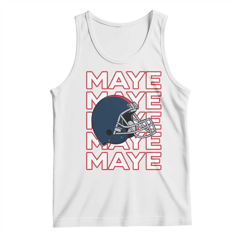 Maye Lover Tank Top NE Quarterback Fan Gift TS12 White Print Your Wear