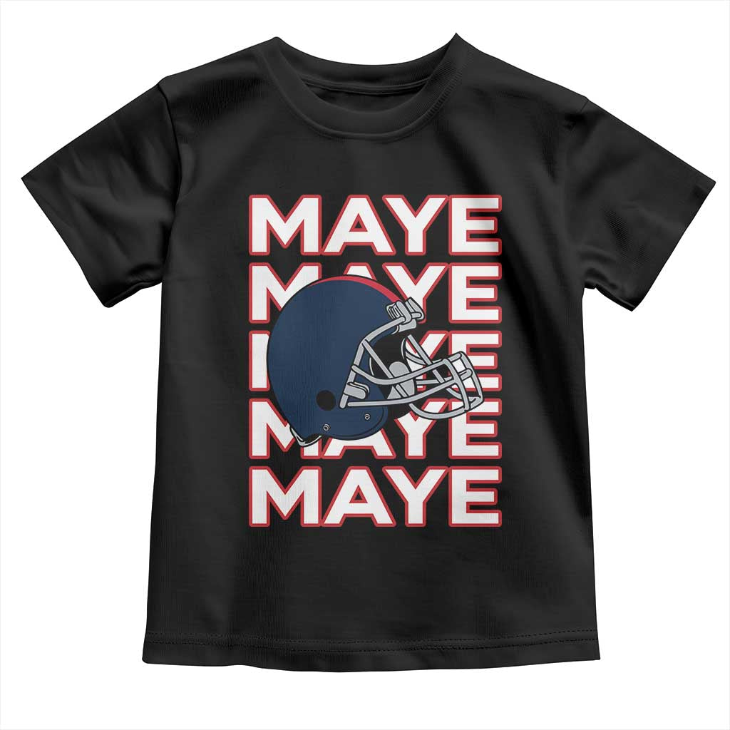 Maye Lover Toddler T Shirt NE Quarterback Fan Gift TS12 Black Print Your Wear
