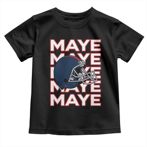 Maye Lover Toddler T Shirt NE Quarterback Fan Gift TS12 Black Print Your Wear