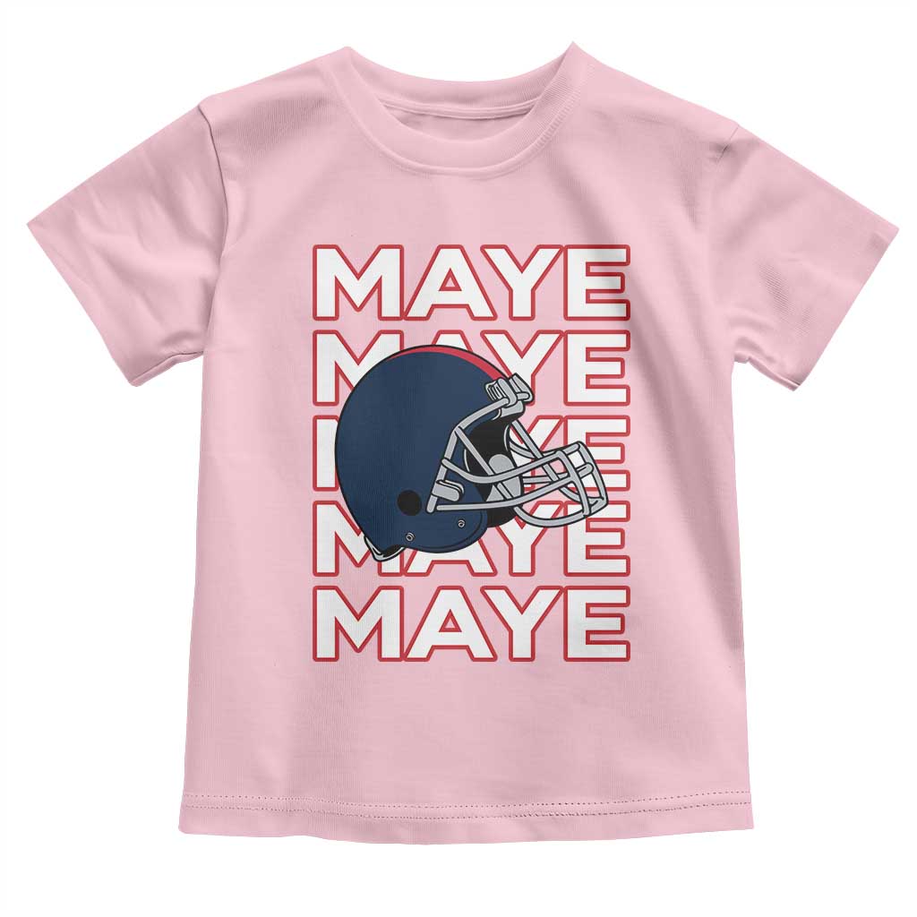 Maye Lover Toddler T Shirt NE Quarterback Fan Gift TS12 Light Pink Print Your Wear