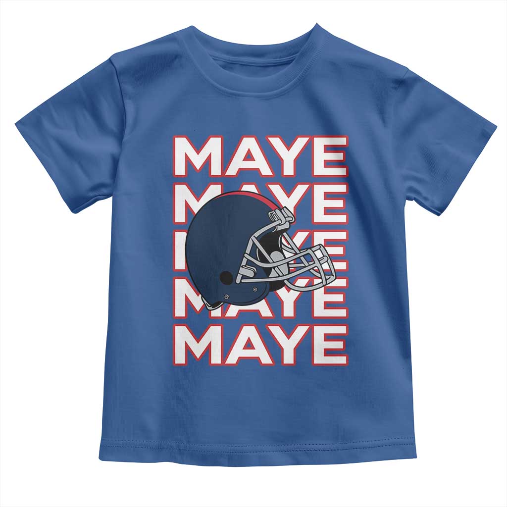 Maye Lover Toddler T Shirt NE Quarterback Fan Gift TS12 Royal Blue Print Your Wear