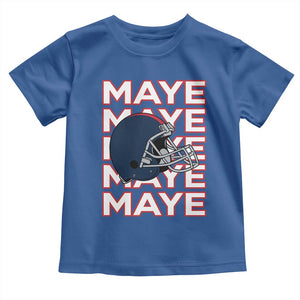 Maye Lover Toddler T Shirt NE Quarterback Fan Gift TS12 Royal Blue Print Your Wear