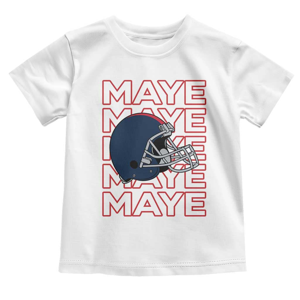 Maye Lover Toddler T Shirt NE Quarterback Fan Gift TS12 White Print Your Wear